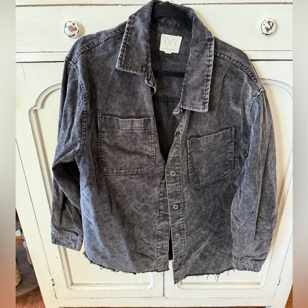 Mineral washes corduroy jacket